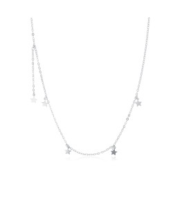 Stars Silver Necklace SPE-5595